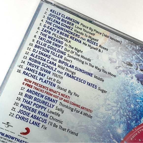 Now 58 That’s What I Call Music CD Songs 22 Tracks Total Shrink Wrapped New - Picture 5 of 11
